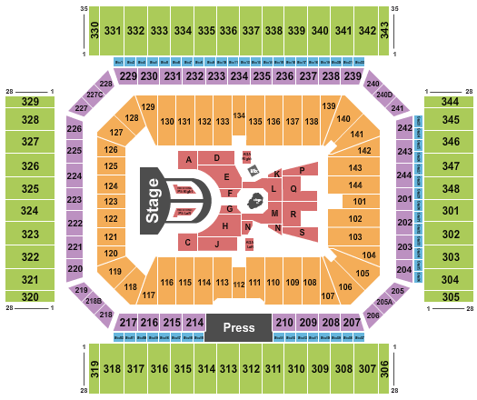 Alamodome Karol G Seating Chart